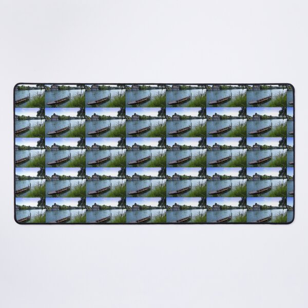 Item preview, Boat moored  on the Rhine River designed and sold by Shiva77.
