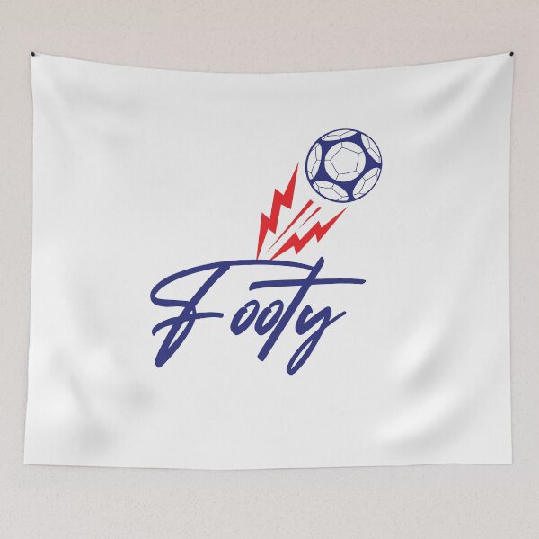 Item preview, Footy - typography footy style designed and sold by cruzzcreation.