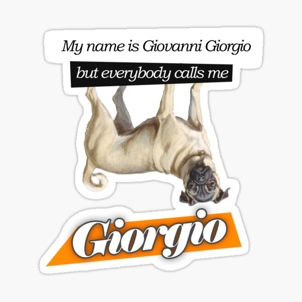 Giovanni Name Stickers for Sale
