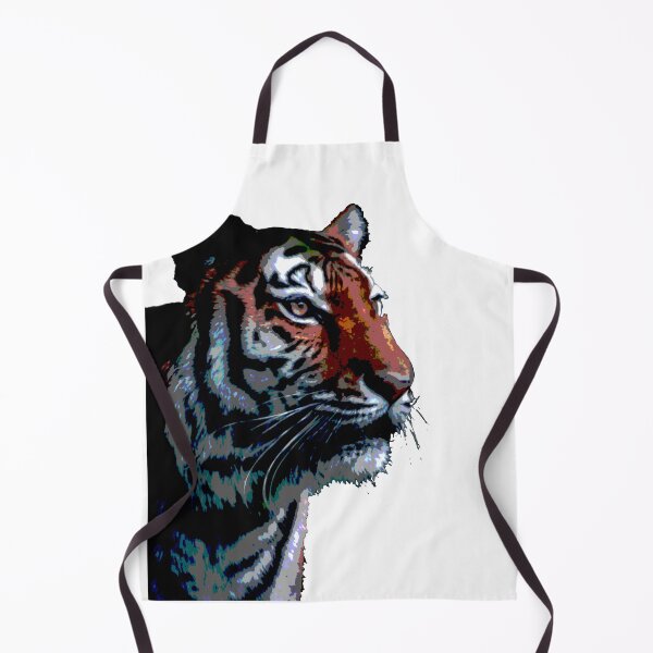 Item preview, Thoughtful Tiger - Pop Art Style & Posterized designed and sold by artisananimals.