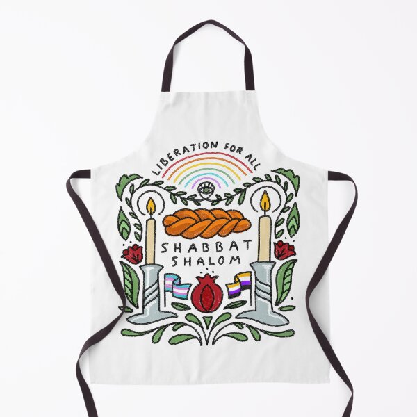 Item preview, Shabbat Shalom - Liberation For All designed and sold by Queer Jewish Living.
