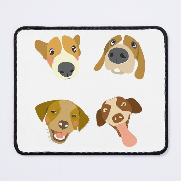 Item preview, Four Happy Dogs designed and sold by TheDillen.