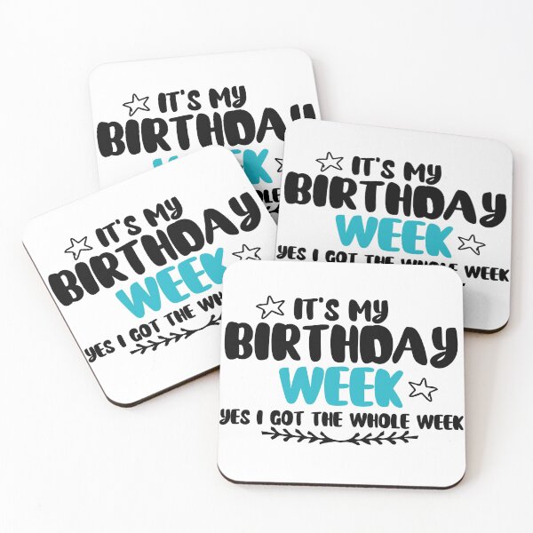 Item preview, birthday week birthday week celebrationFathers Day Mother day happy day holiday shirt name day designed and sold by beawesome105.