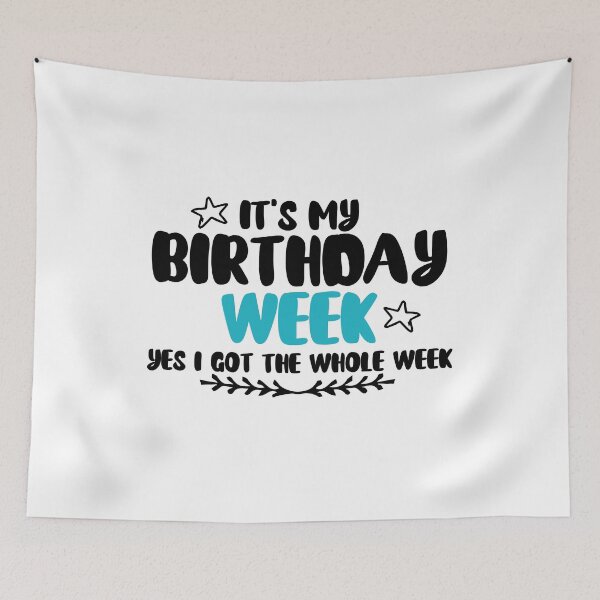 Item preview, birthday week birthday week celebrationFathers Day Mother day happy day holiday shirt name day designed and sold by beawesome105.