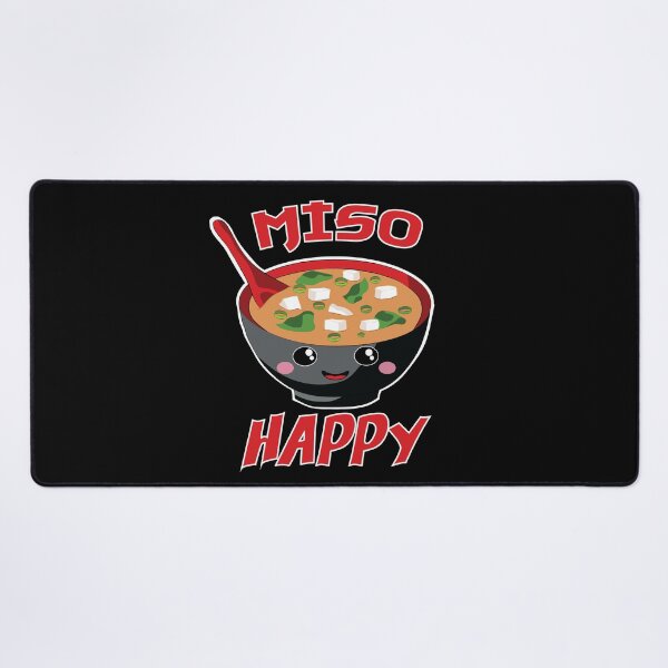 Item preview, Miso Happy - Funny Japanese Food designed and sold by TheInkElephant.
