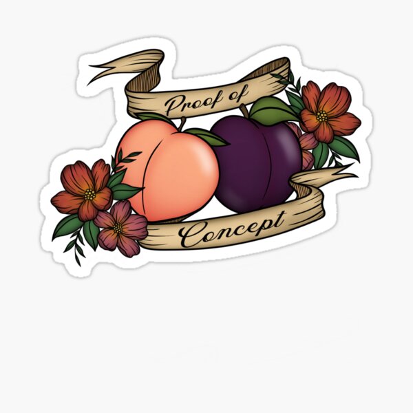 Item preview, Peaches and plums designed and sold by NotYourSunshine.
