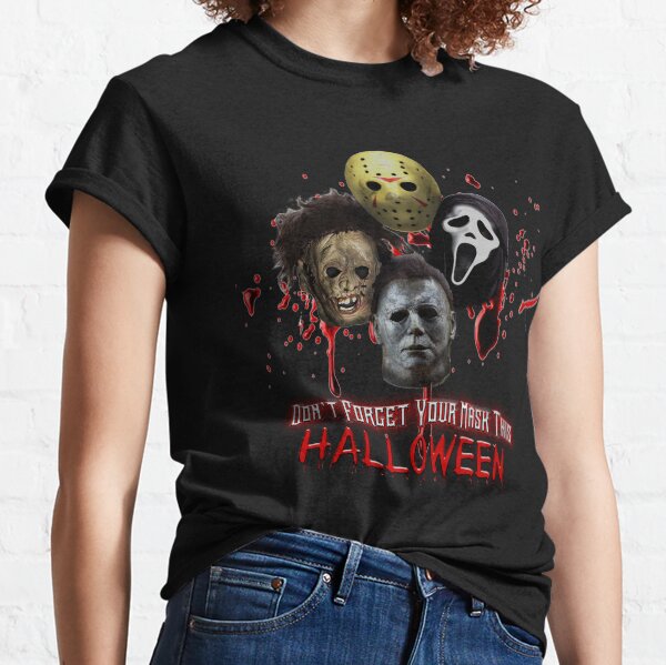 Halloween Horror Icons Classic T-Shirt