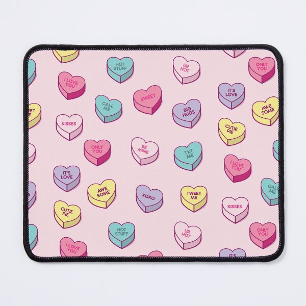 Item preview, Conversation Candy Love Hearts Pattern for Valentines Day designed and sold by Hixon House.
