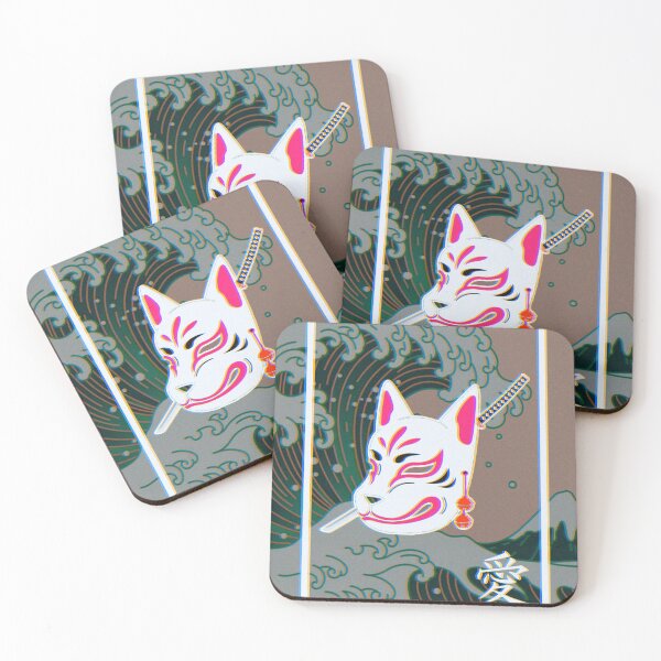 Item preview, Kitisune Art Japan Wave designed and sold by moacire.