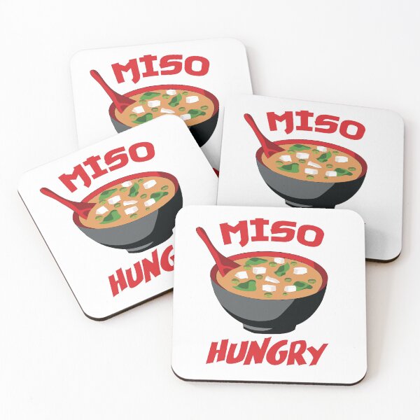 Item preview, Miso Hungry - Funny Japanese Food designed and sold by TheInkElephant.