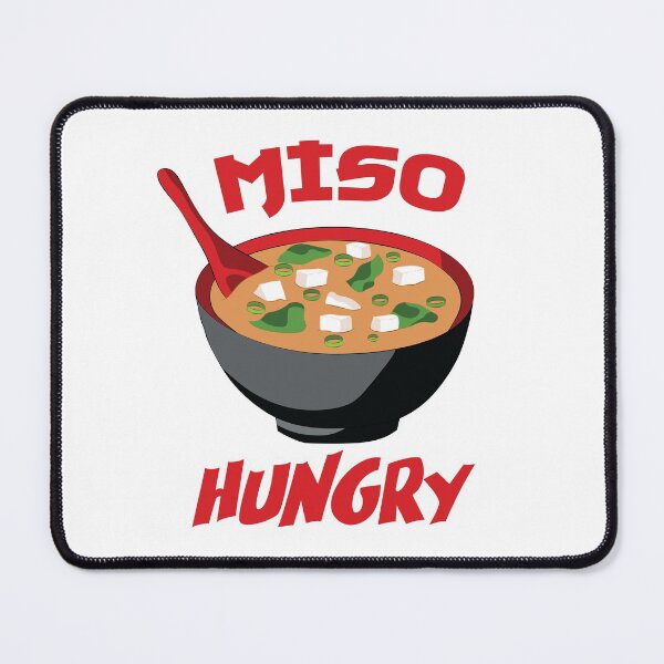 Item preview, Miso Hungry - Funny Japanese Food designed and sold by TheInkElephant.