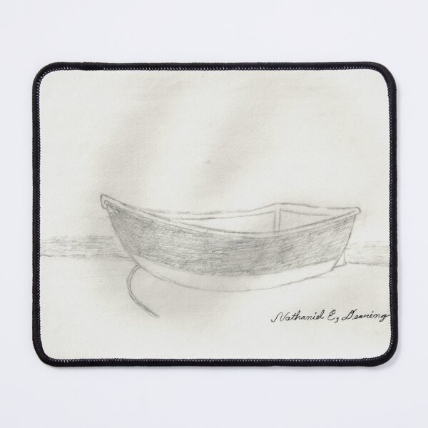 Item preview, Rowboat on the Beach [Graphite Pencil] designed and sold by Nathaniel E. Dearing.
