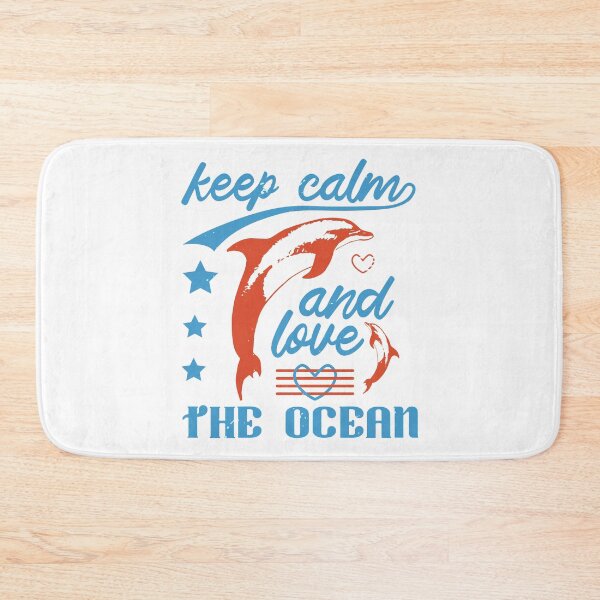 Item preview, Keep calm and love the ocean designed and sold by Marcu Ioachim.