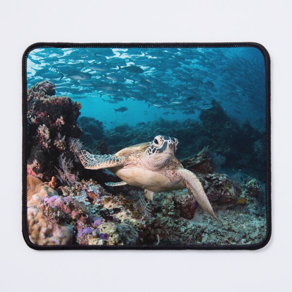 Item preview, Sea Turtle and School of Fish Jigsaw Puzzle designed and sold by Caregiverology.