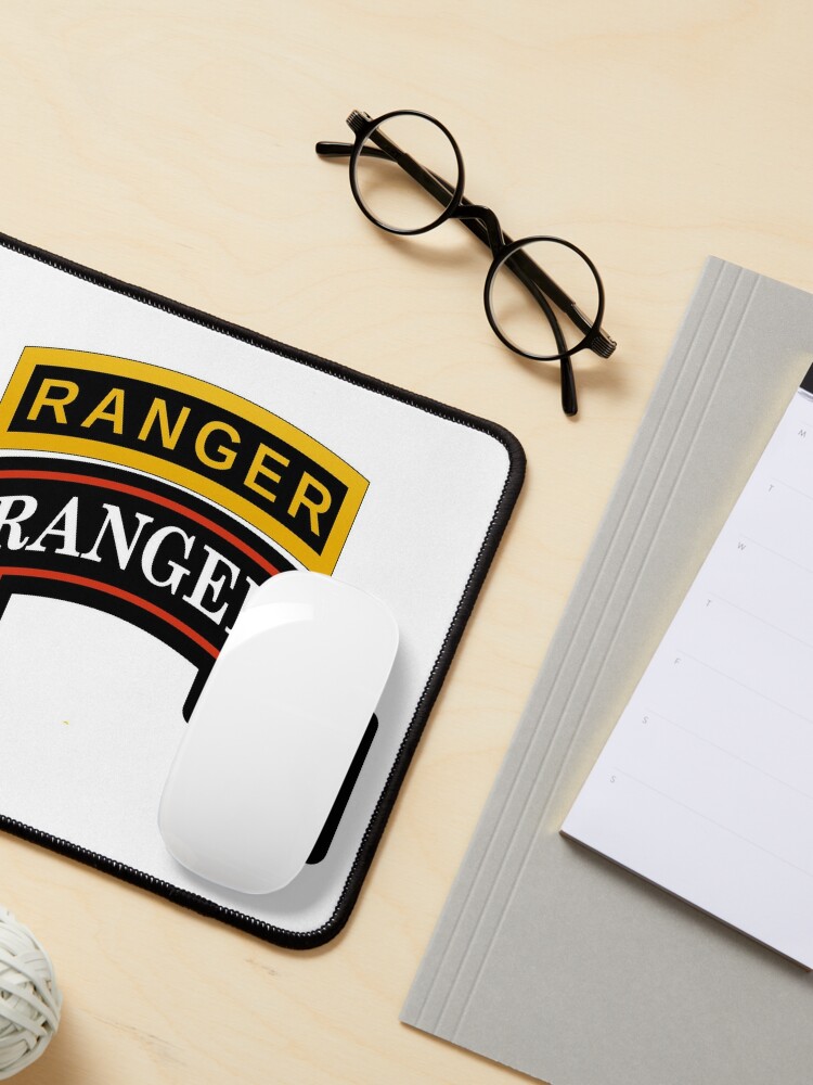 Thumbnail 3 of 5, Mouse Pad, 75th Ranger Regiment with Ranger Tab designed and sold by Buckwhite.