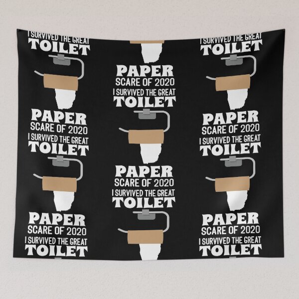 Item preview, I Survived the Great Toilet Paper Crisis 2020 Bathroom Joke design designed and sold by grant4king.
