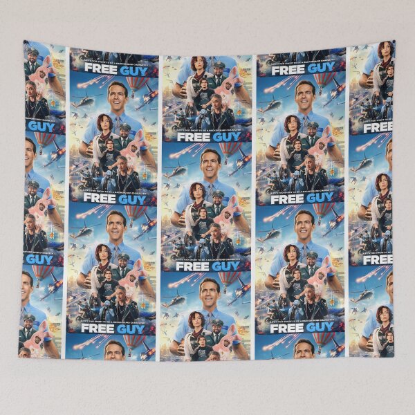 Item preview, Free Guy 2021 Movie designed and sold by HendraxKane.