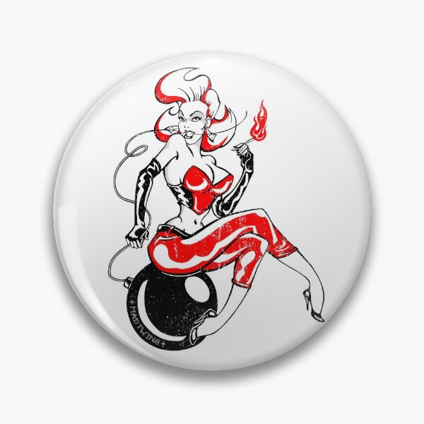 Item preview, Pin Up girl Bomb Rockabilly, Mad Twins pinup designed and sold by Madtwins.