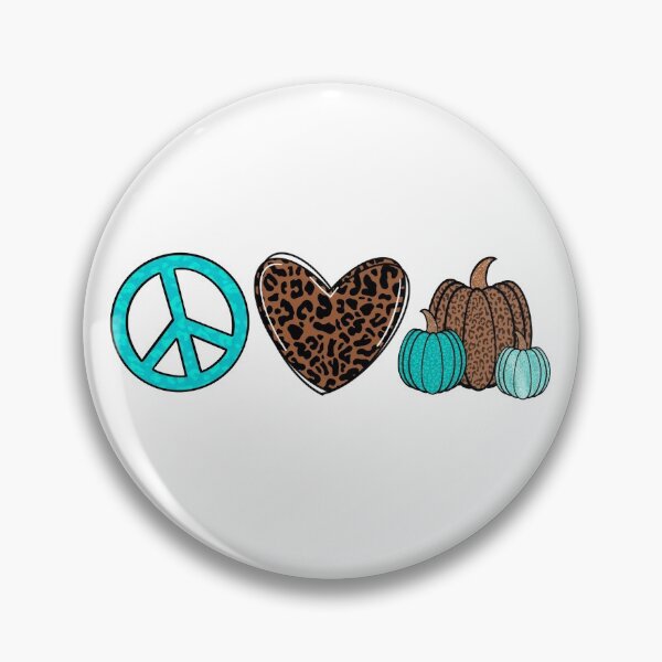 Item preview, Cheetah peace love pumpkins leopard - Fall  designed and sold by Designs Of all kinds.