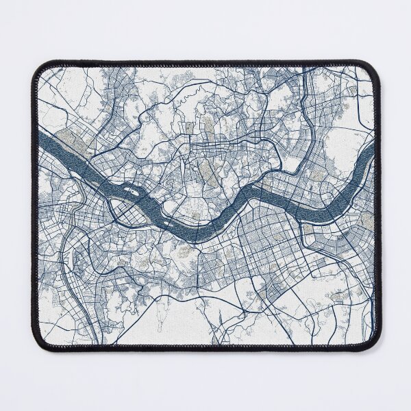 Item preview, Seoul City Map of South Korea - Coastal designed and sold by deMAP.