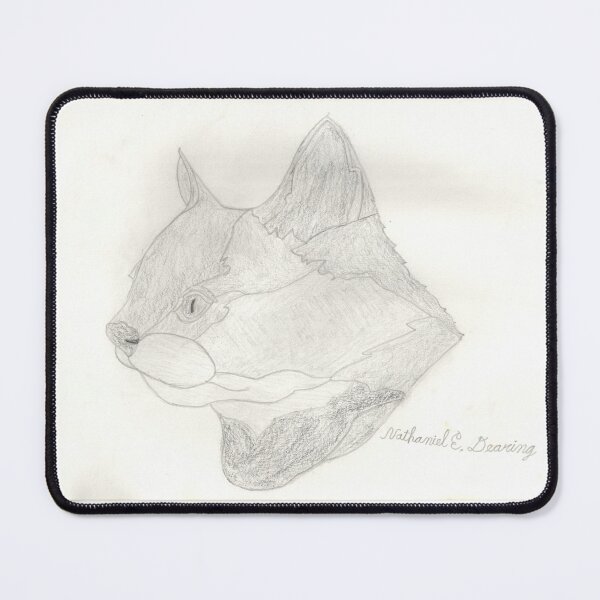 Item preview, Wood Pattern Cat [Graphite Pencil] designed and sold by Nathaniel E. Dearing.