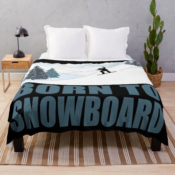Item preview, Born to Snowboard Winter Sports designed and sold by TheInkElephant.