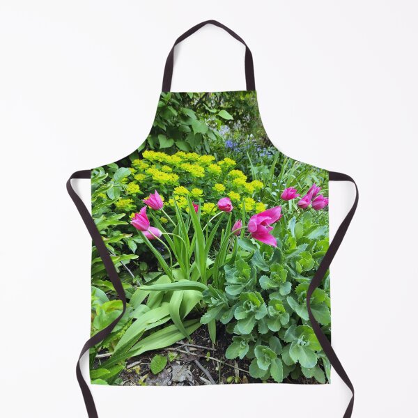 Item preview, Flower bed with tulips designed and sold by Gourmetkater.