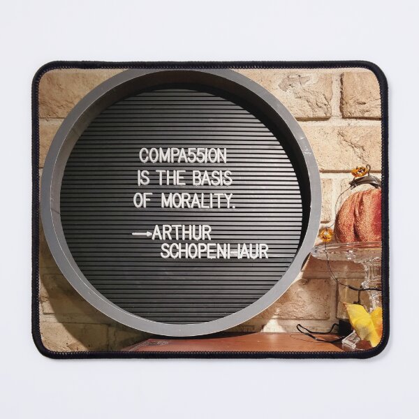 Item preview, Compassion is the basis of morality designed and sold by Caregiverology.