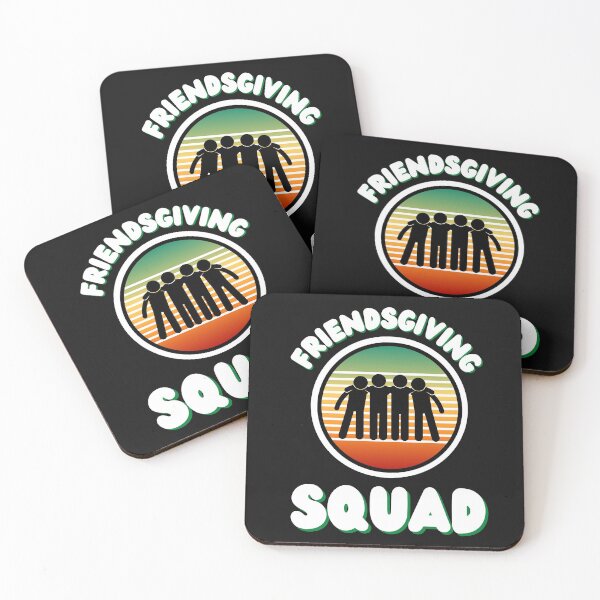 Item preview, Friendsgiving Squad Retro Thanksgiving Four designed and sold by Vibbin4Life33.