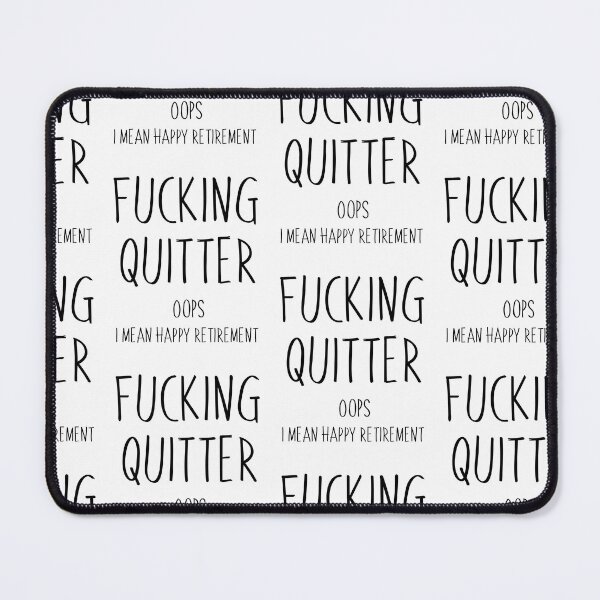 Item preview, Quitter,Happy Retirement-Retirement Gifts SK designed and sold by andregiftshopzz.