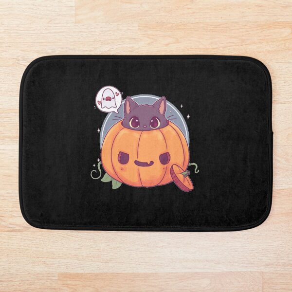 Item preview, Pumpkin Kitty pensando en un arte fantasma designed and sold by COLDWEAR.