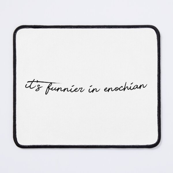 Item preview, Castiel Quotes It's funnier in Enochian designed and sold by ellosmedicenale.