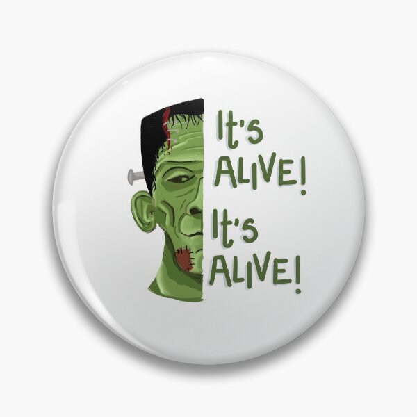 Item preview, Frankenstein | It’s alive Halloween sticker designed and sold by Alexander Das.
