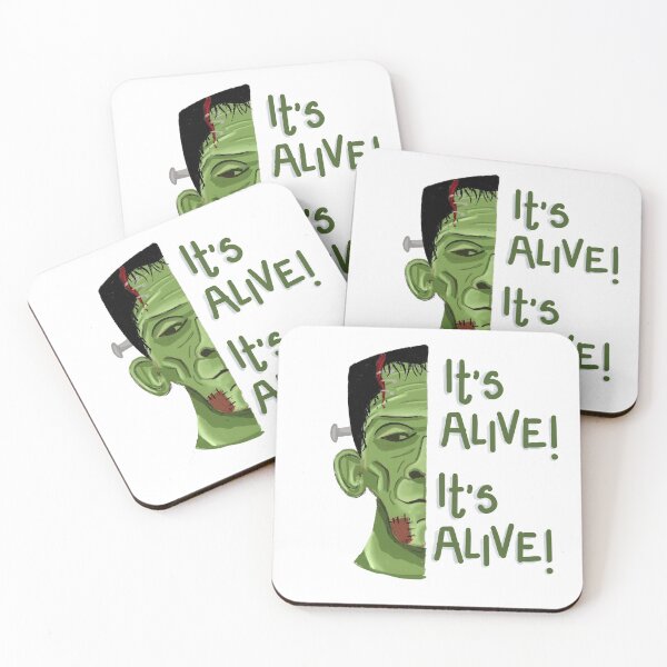 Item preview, Frankenstein | It’s alive Halloween sticker designed and sold by Alexander Das.