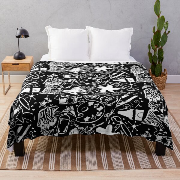 Item preview, Art Pattern (H1 : White) designed and sold by the-krisney-way.