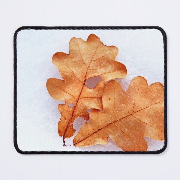 Item preview, Oak Leaves On Snow designed and sold by Deb Oppermann.