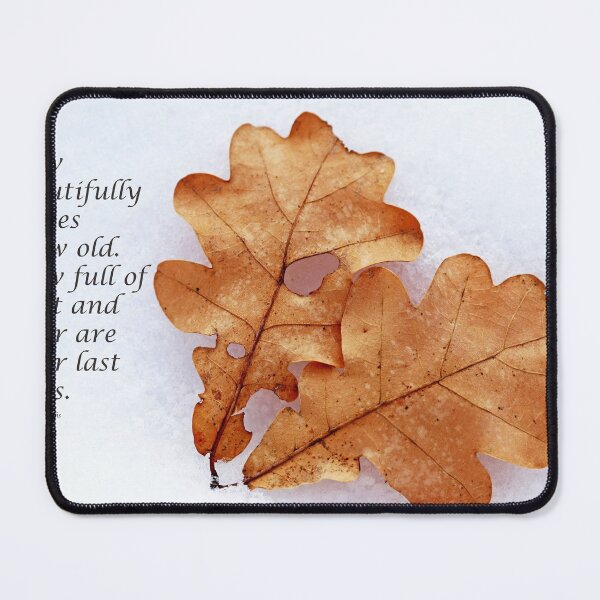 Item preview, Leaves Grow Old designed and sold by Deb Oppermann.