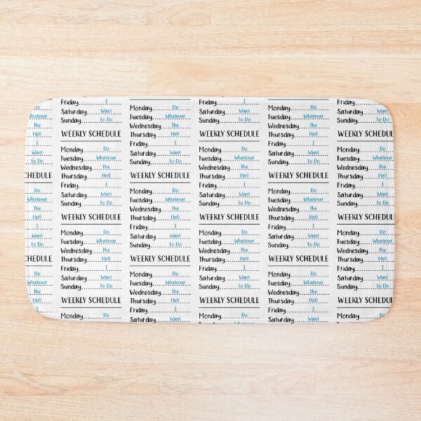 Item preview, Daily Weekly Schedule-Retirement Gifts For Men SK designed and sold by andregiftshopzz.