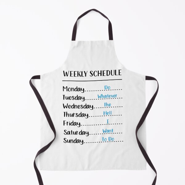 Item preview, Daily Weekly Schedule-Retirement Gifts For Men SK designed and sold by andregiftshopzz.