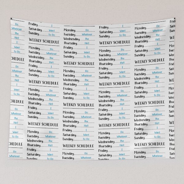 Item preview, Daily Weekly Schedule-Retirement Gifts For Men SK designed and sold by andregiftshopzz.