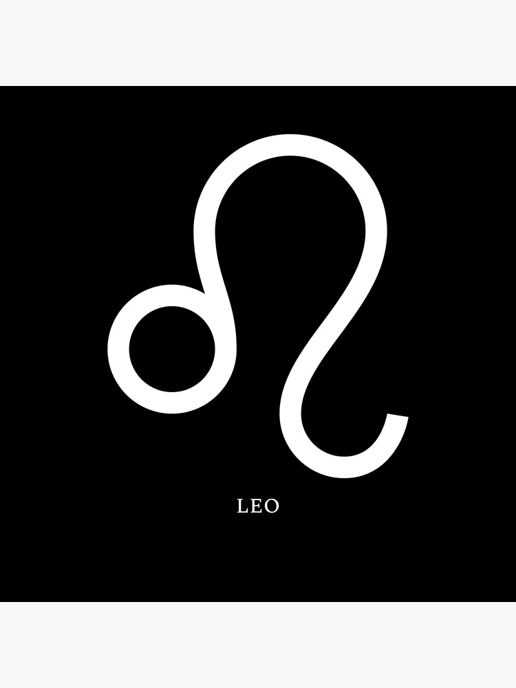 Zodiac Sign Lion Latin Leo