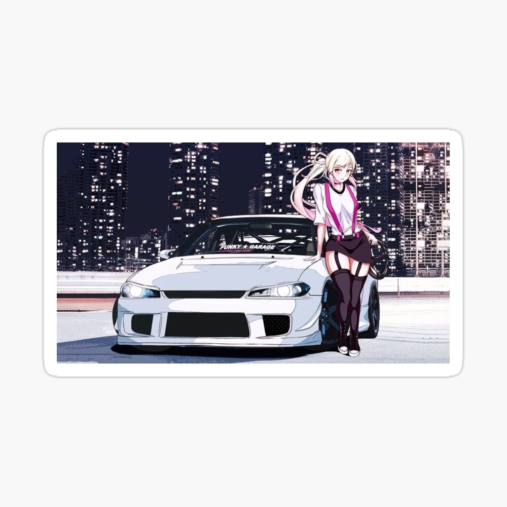 Wallpaper ID 101312  EDC Graphics Nissan Skyline ER34 render Nissan  Japanese cars anime girls JDM side view free download