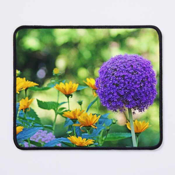 Item preview, Allium And Wild Sunflowers designed and sold by Deb Oppermann.