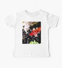 orange koi in pond Baby Tee