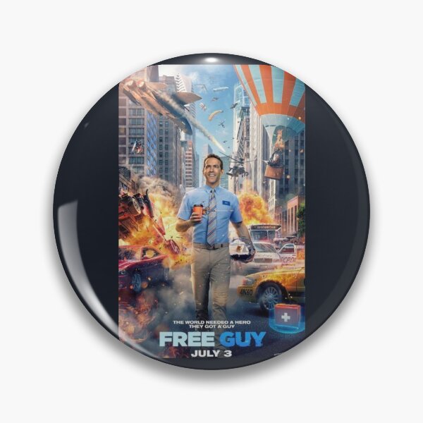 Item preview, Free Guy Adventure Movie designed and sold by HendraxKane.