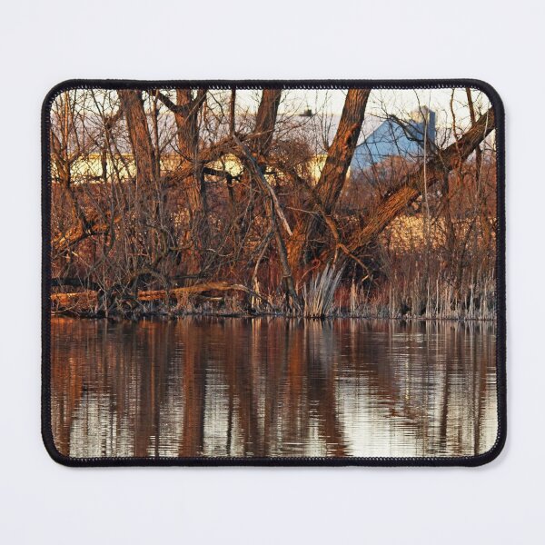 Item preview, Sunset Tree Reflections With Barn designed and sold by Deb Oppermann.