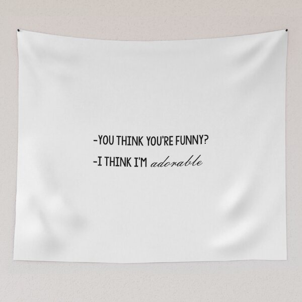 Item preview, Dean Winchester Quotes I think I'm Adorable designed and sold by ellosmedicenale.
