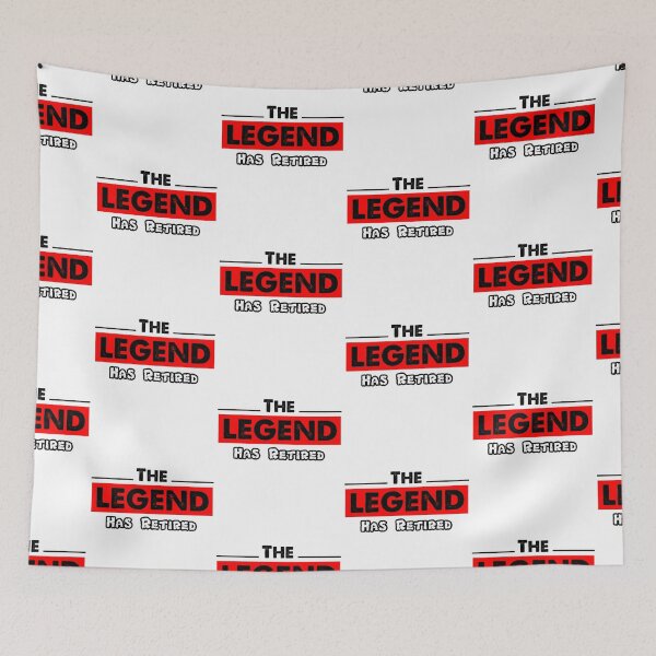 Item preview, The Legend ha retirado oficialmente Funny Retirement SK designed and sold by andregiftshopzz.