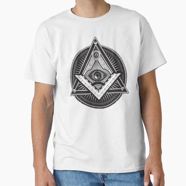 Vista previa del artículo con la obra «Illuminati», diseñado y vendido por RomeoFlaco.