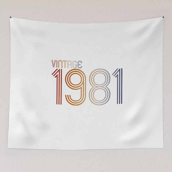 Item preview, Vintage 1981 - 40th Birthday Gift  designed and sold by Tequilamock.